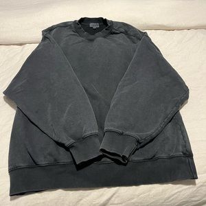 Skims boyfriend fleece crew neck pullover